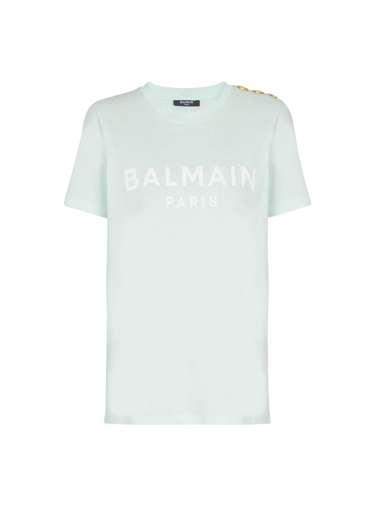 T-shirt imprimé Balmain Paris - Vert