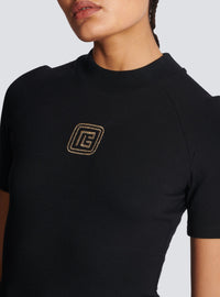 T-shirt PB Retro - Noir & Or