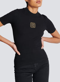 T-shirt PB Retro - Noir & Or