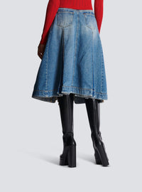 Cardigan court en maille - Rouge Vif