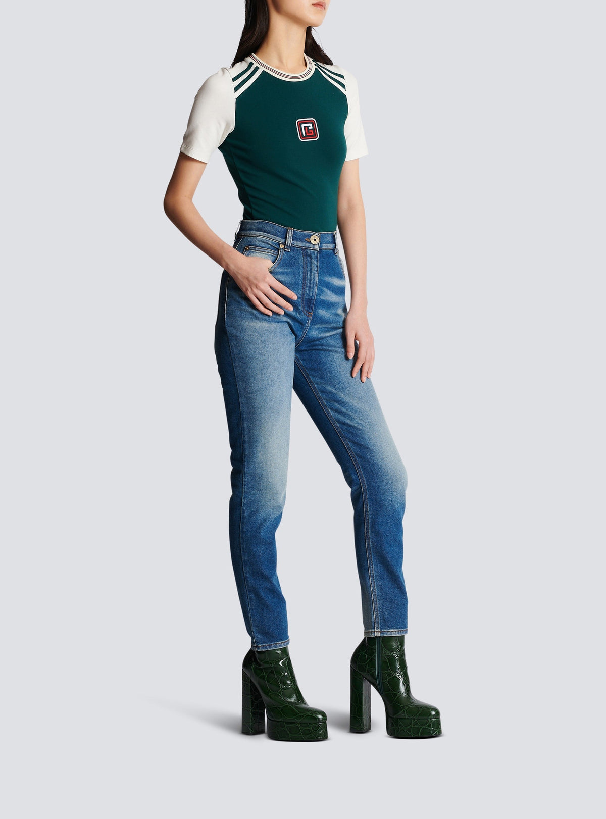 Slim denim trousers - Jean Blue