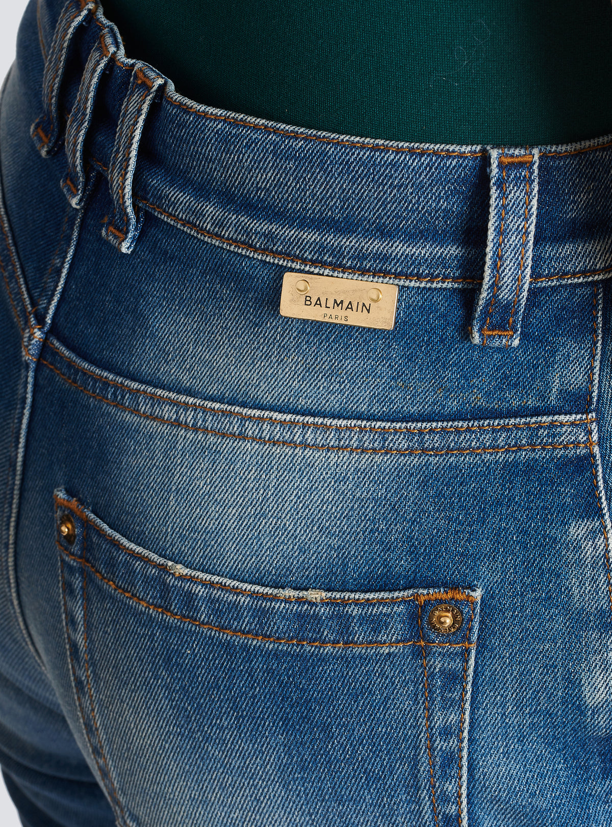 Jean slim en denim - Bleu Jean