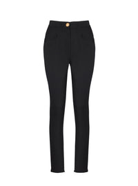 Stretch slim trousers - Black