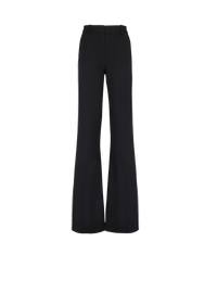 Pantalon évasé brodé - Noir & Argent