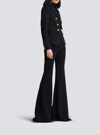 Veste 6 boutons en laine - Noir