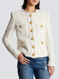 Tweed jacket - White