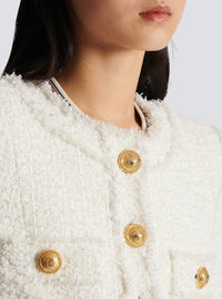 Tweed jacket - White