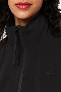 Parka longue à capuche imperméable - Noir