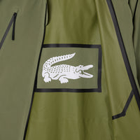Long waterproof hooded parka - Khaki