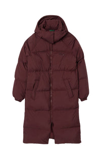 Doudoune longue oversize en duvet - Expresso