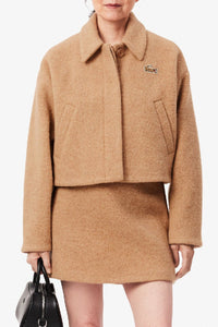 Veste courte oversize en laine - Sahel