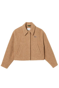Veste courte oversize en laine - Sahel