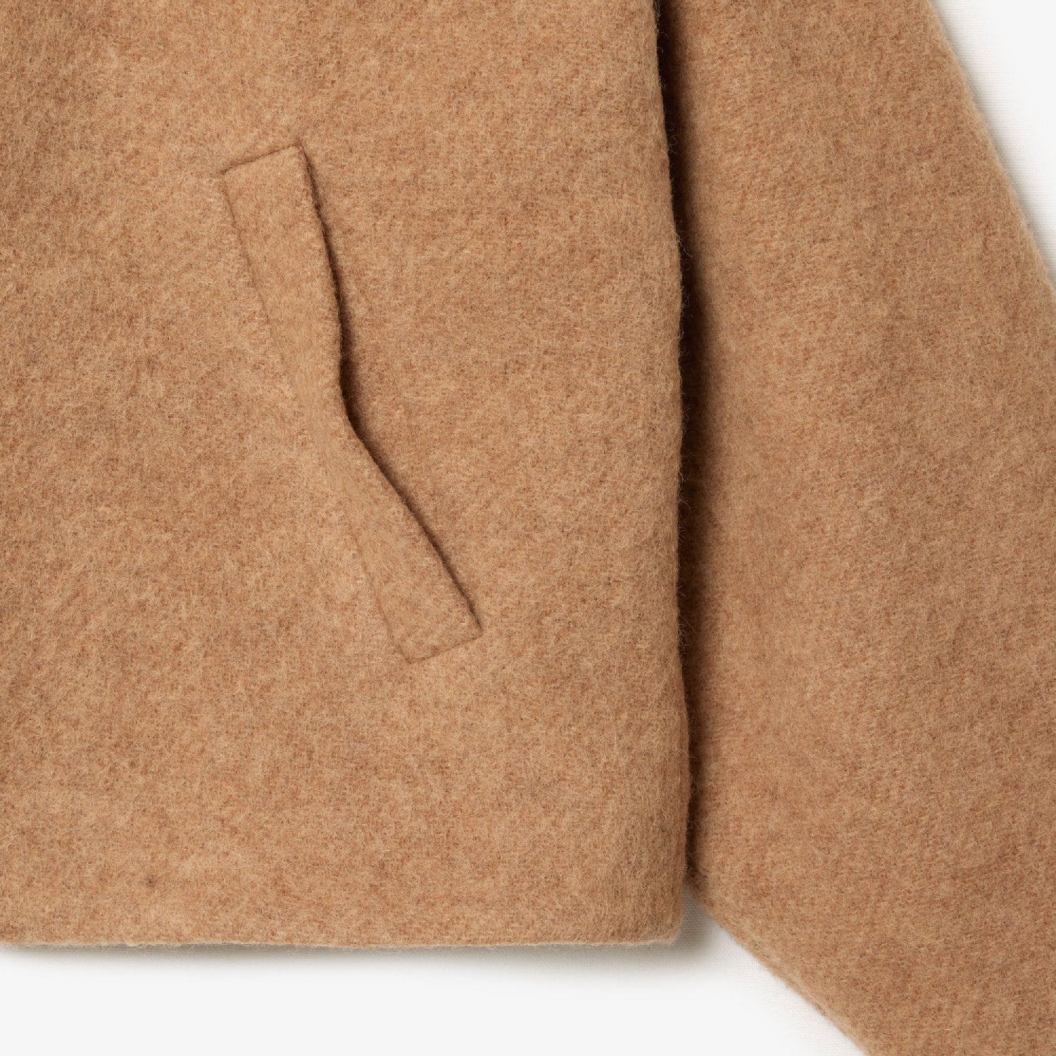 Veste courte oversize en laine - Sahel
