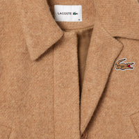 Oversized short jacket in wool - Sahel