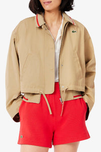 Veste courte oversize en twill - Viennois