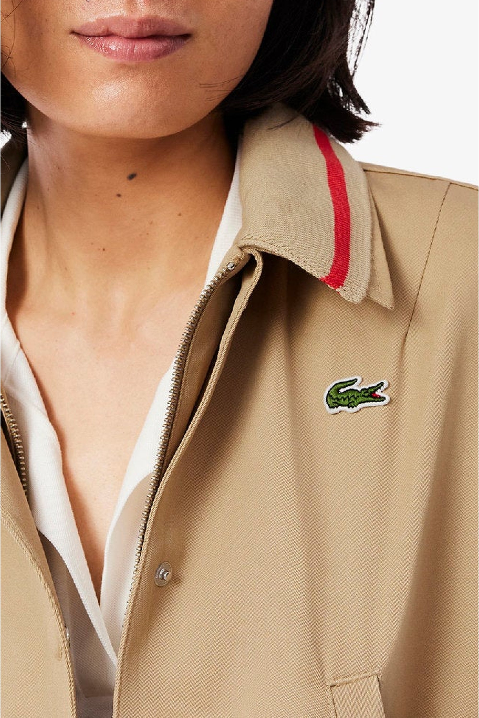 Veste courte oversize en twill - Viennois