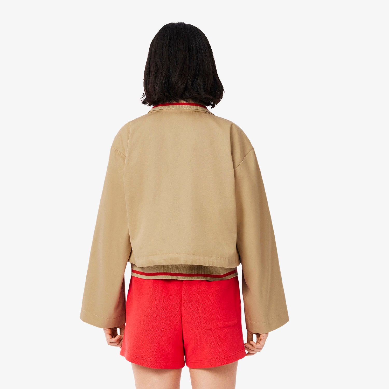 Veste courte oversize en twill - Viennois