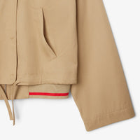 Veste courte oversize en twill - Viennois