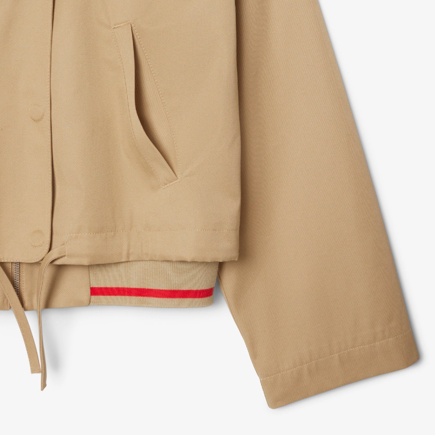 Veste courte oversize en twill - Viennois