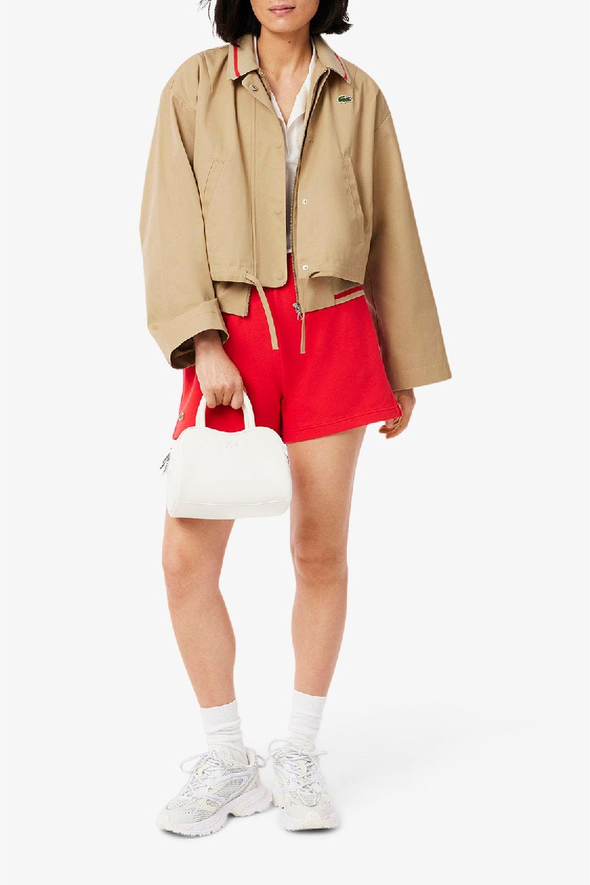 Veste courte oversize en twill - Viennois