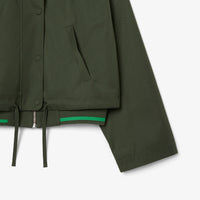 Oversized cropped jacket in twill - Escadron