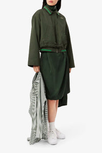Veste courte oversize en twill - Escadron