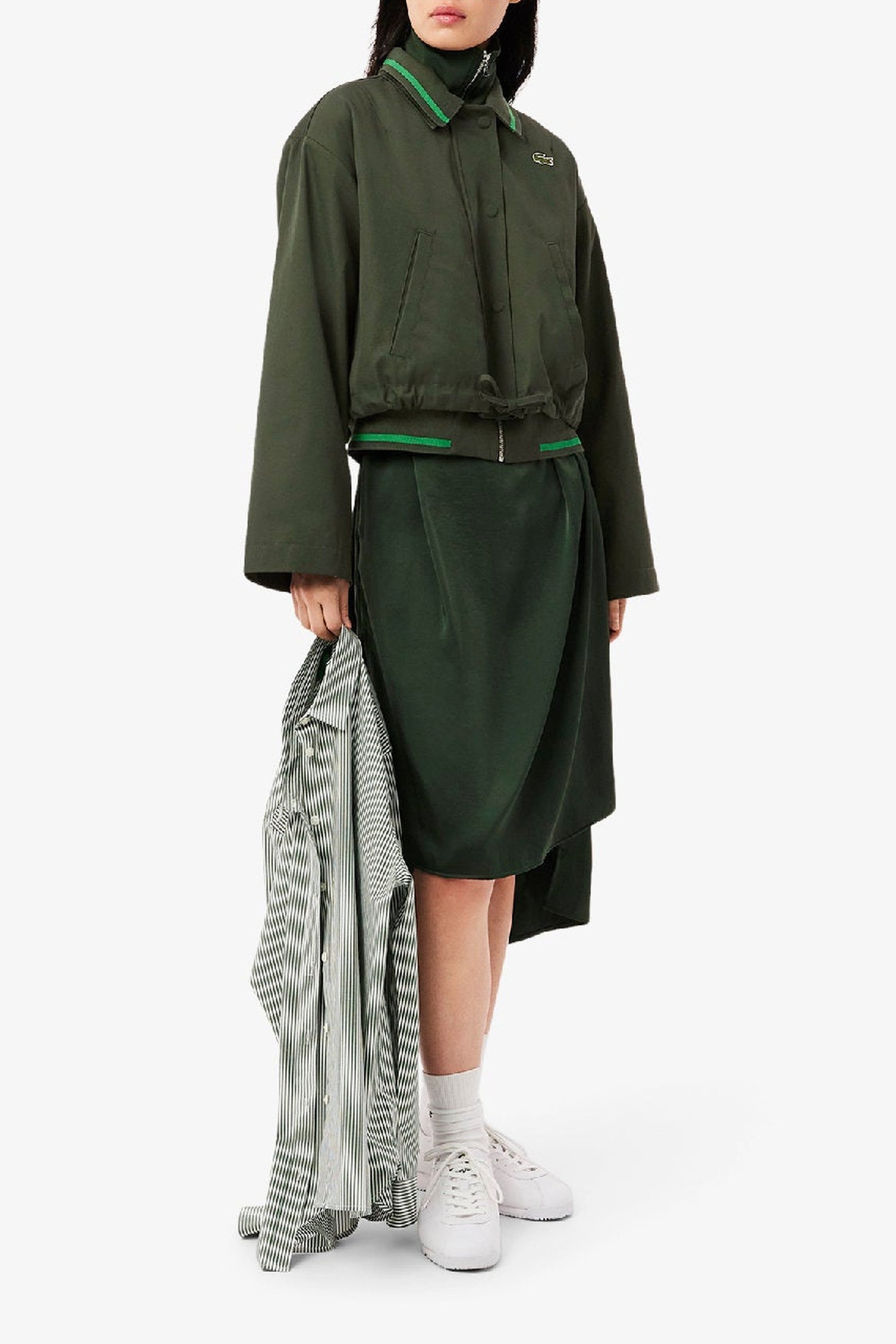 Veste courte oversize en twill - Escadron