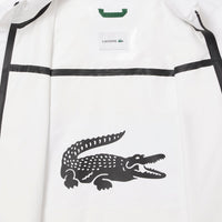 Parka à capuche oversize imperméable - Blanc