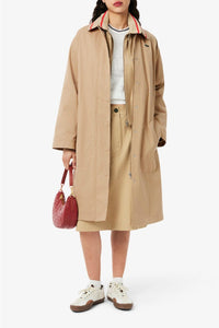 Trench coat long en twill - Viennois