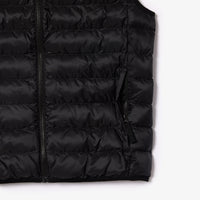 Water-repellent sleeveless jacket - Black