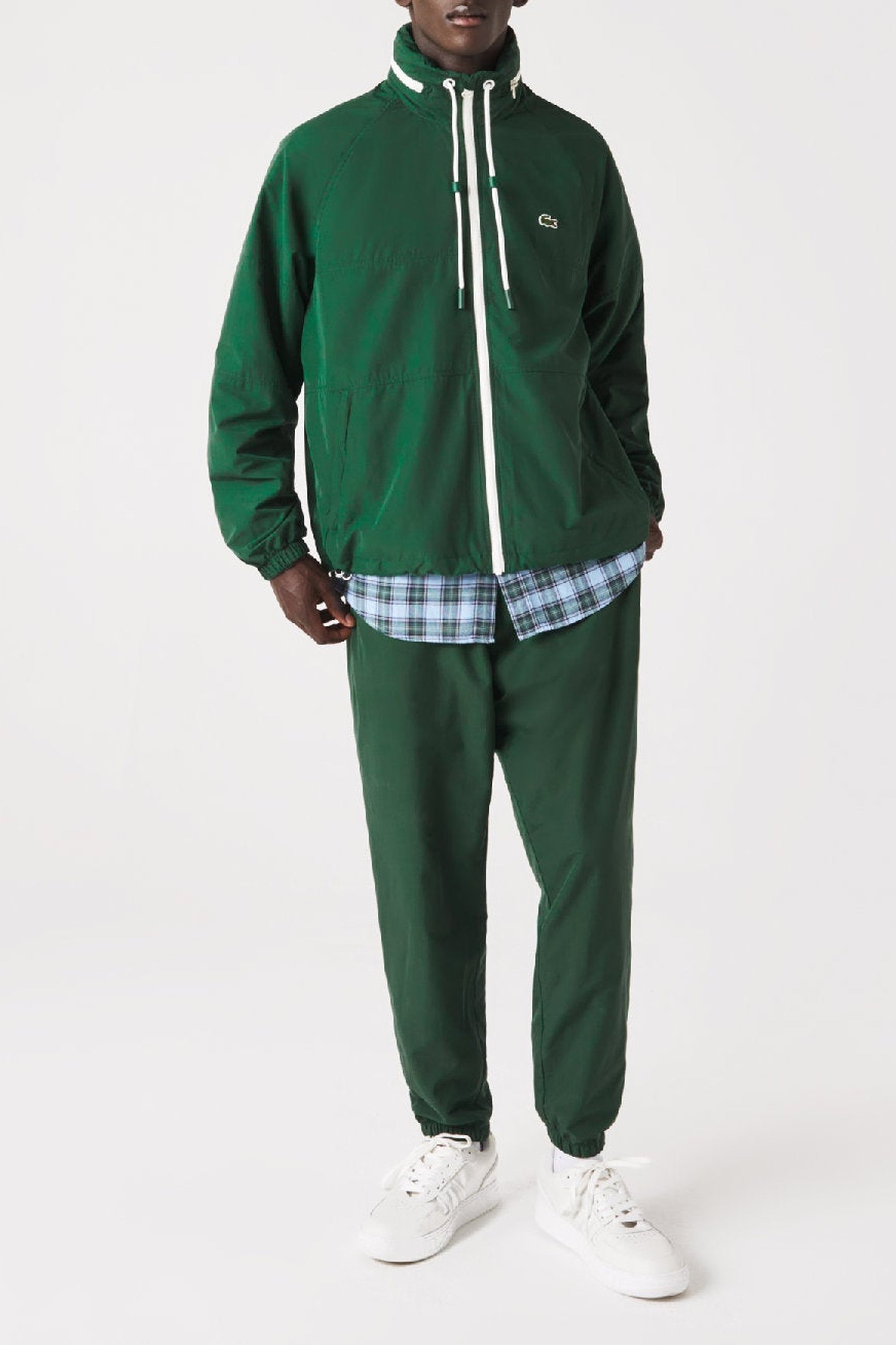 Veste à capuche déperlante - Vert