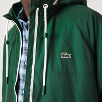 Veste à capuche déperlante - Vert
