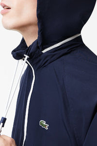 Veste à capuche déperlante - Marine
