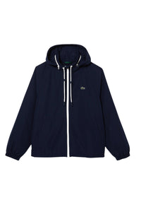 Veste à capuche déperlante - Marine