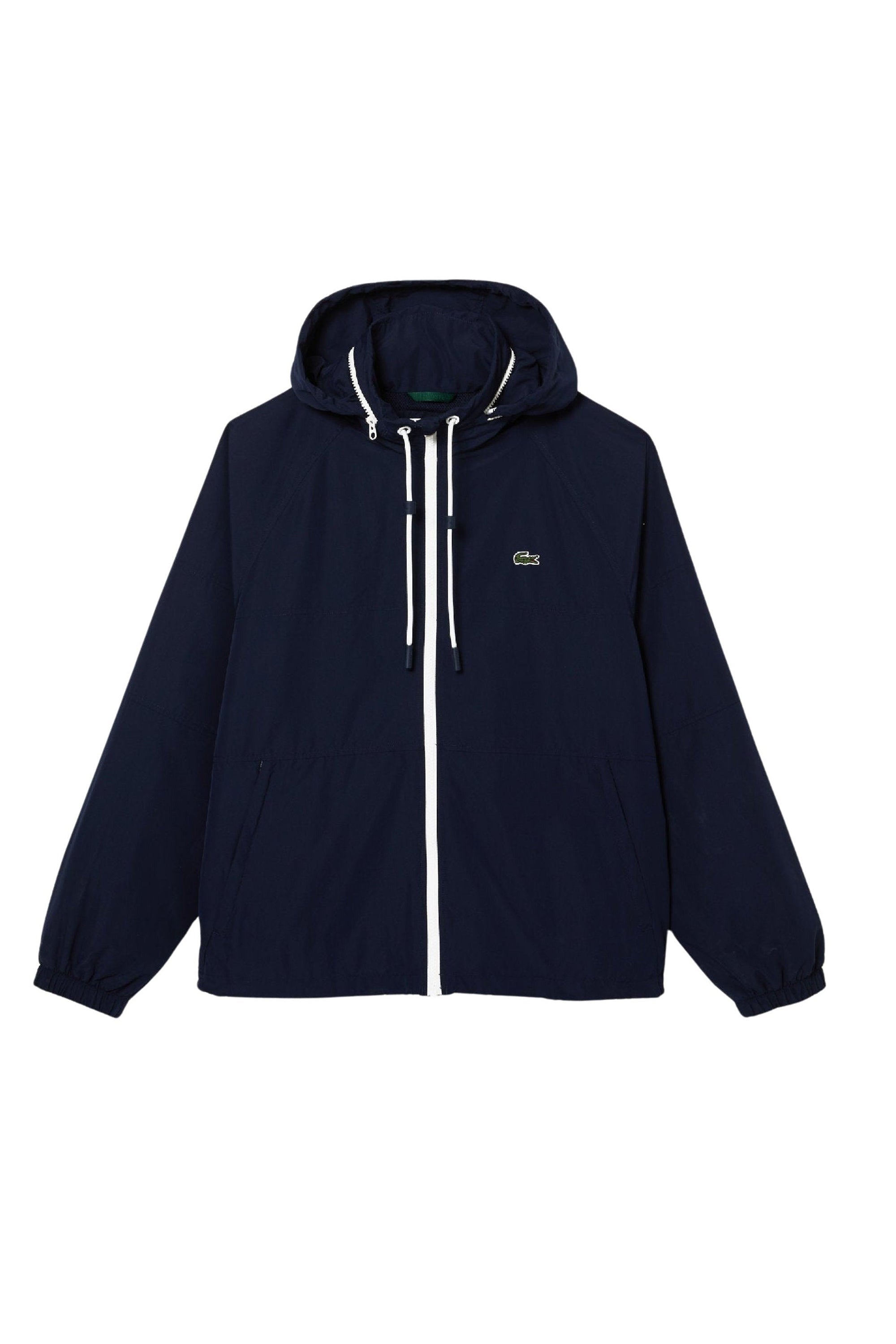 Veste à capuche déperlante - Marine