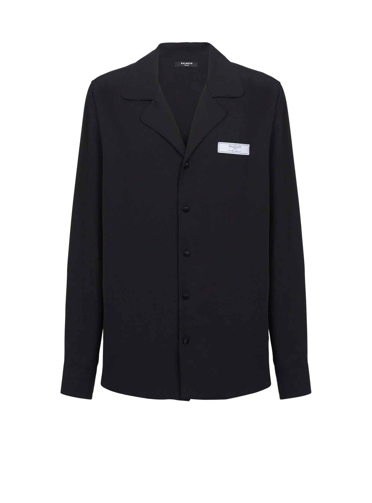 Chemise manches longues - Noir