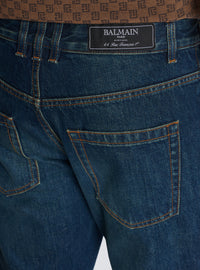 Jean droit vintage - Bleu Jean Brut