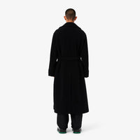 Manteau oversize en laine - Noir