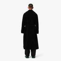 Manteau oversize en laine - Noir