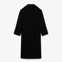 Manteau oversize en laine - Noir