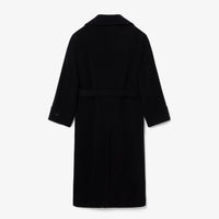 Manteau oversize en laine - Noir