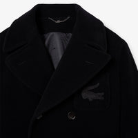 Manteau oversize en laine - Noir