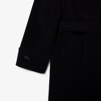 Manteau oversize en laine - Noir
