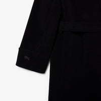 Manteau oversize en laine - Noir