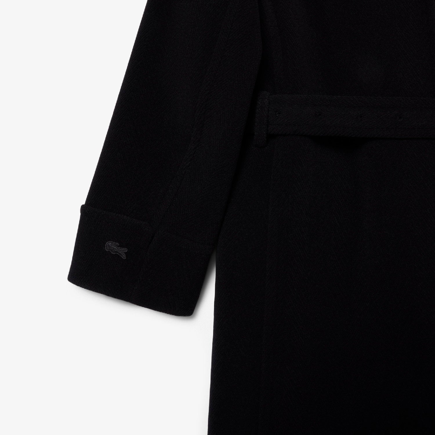 Manteau oversize en laine - Noir