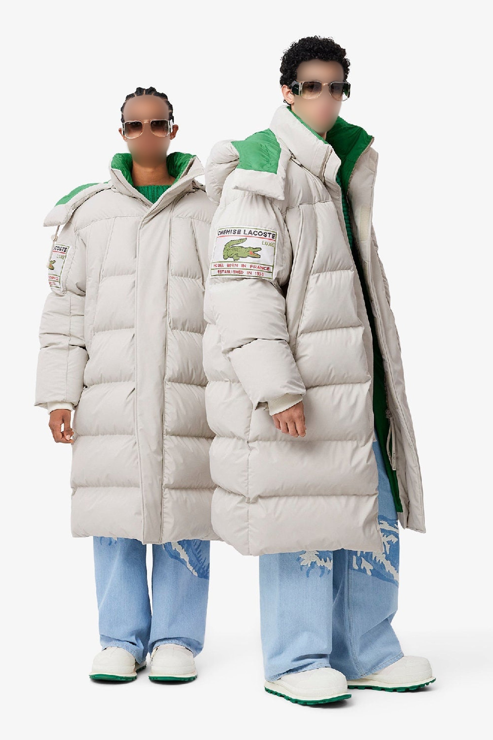 ZDOUBLON_Oversized water-repellent down jacket - Hammam & Fluorine