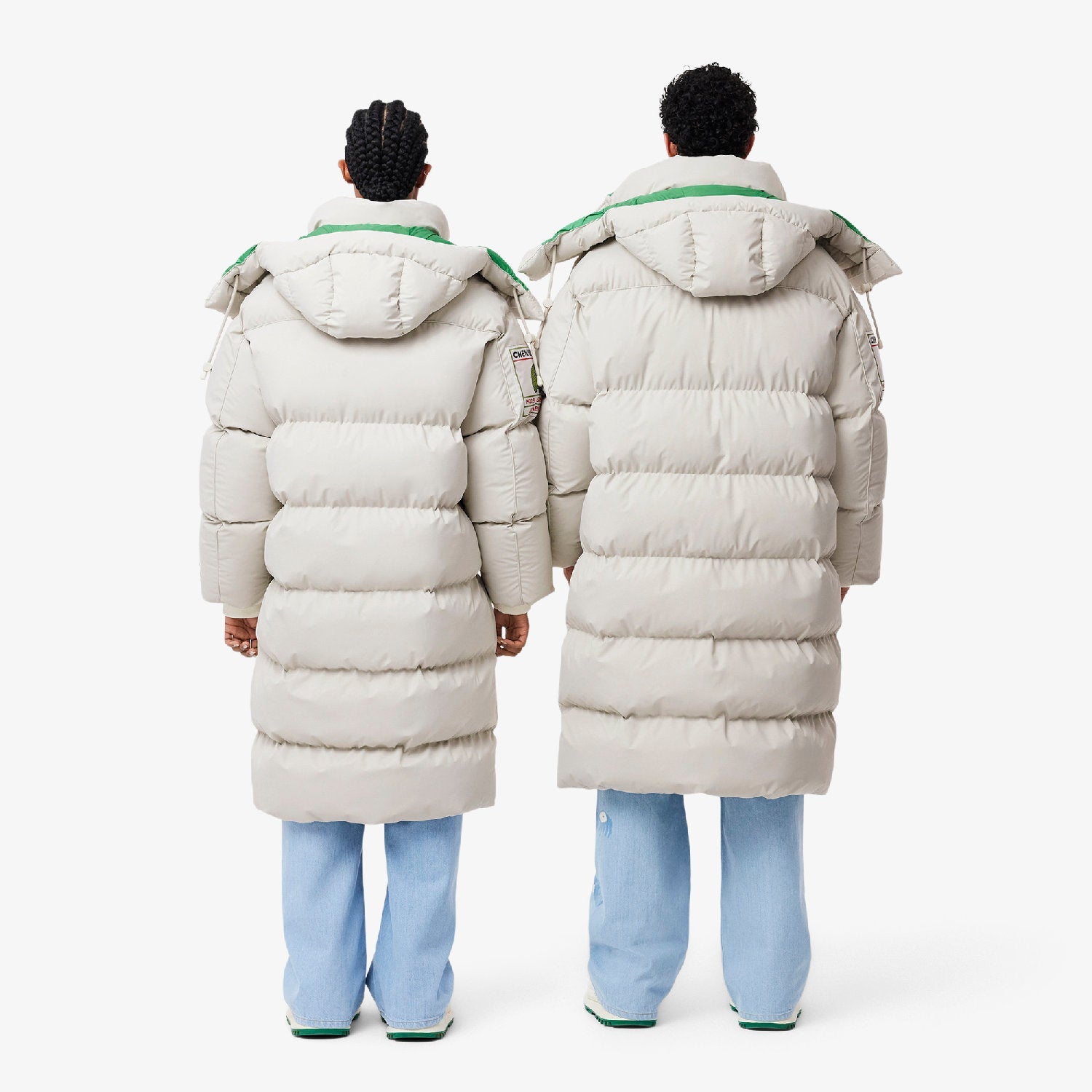 ZDOUBLON_Oversized water-repellent down jacket - Hammam & Fluorine