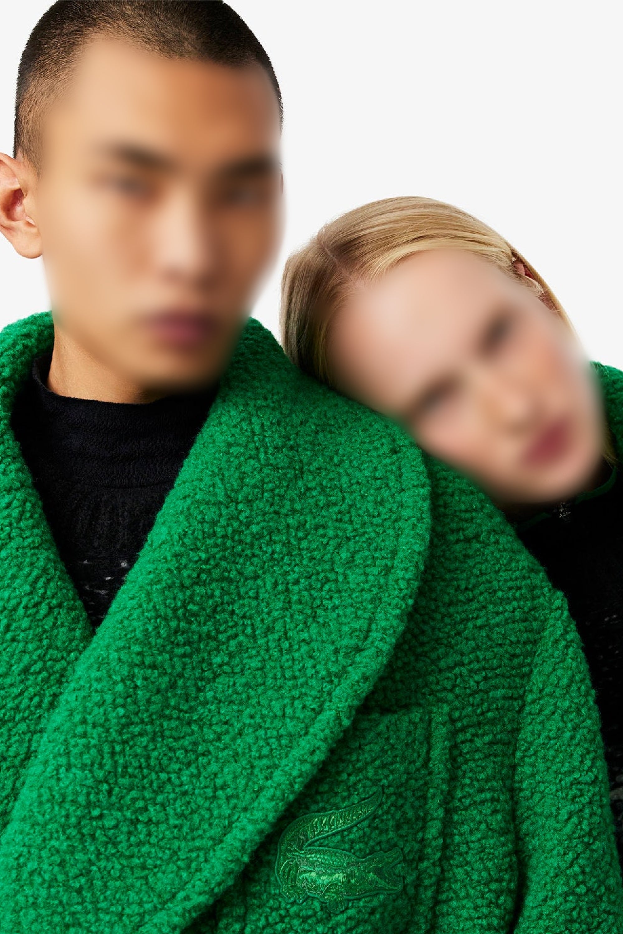 Manteau oversize en laine - Fluorine