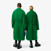 Manteau oversize en laine - Fluorine