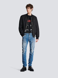 Jean slim en denim - Bleu Jean